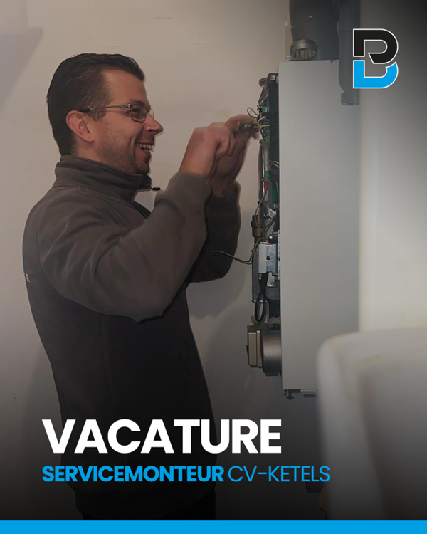 Vacature Servicemonteur CV-Ketels