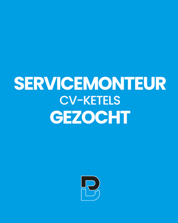 Servicemonteur CV-ketels Gezocht