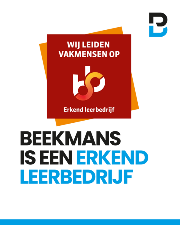 Beekmans Loodgieter Is Een Erkend Leerbedrijf
