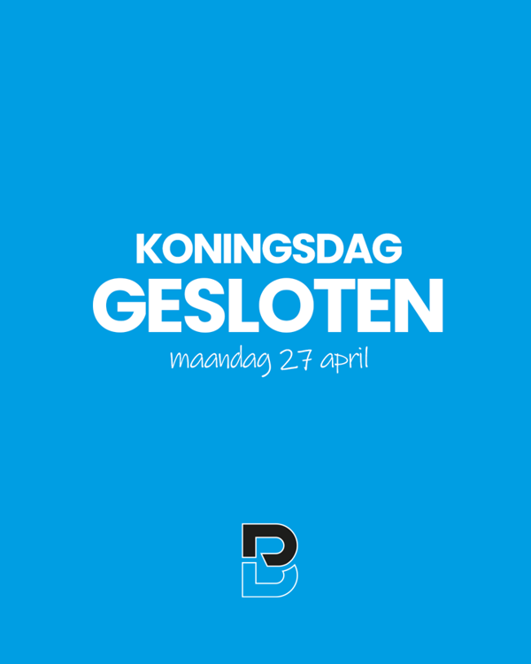 Gesloten op Koningsdag