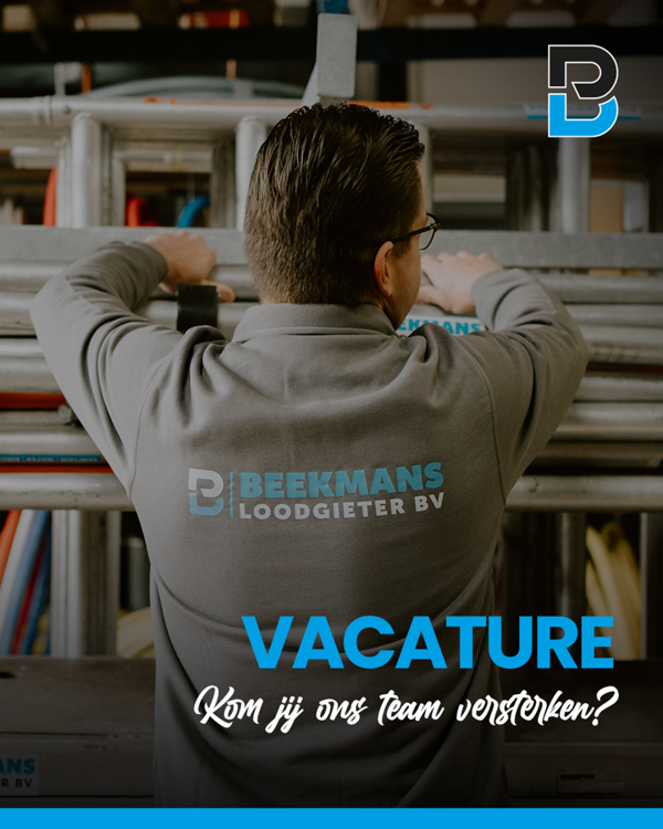 Installatiemonteur Vacature Bij Beekmans Loodgieter